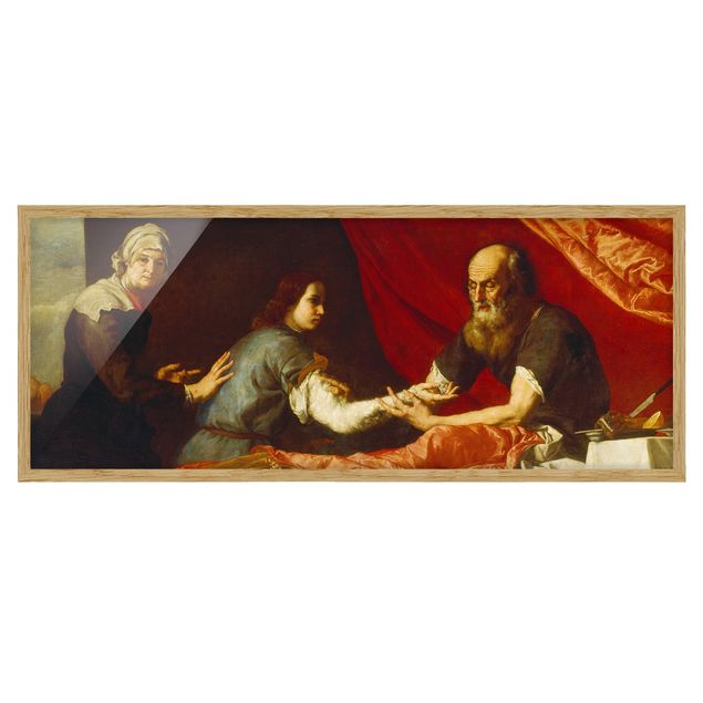 Estilos artísticos Jusepe De Ribera - Isaac Blessing Jacob