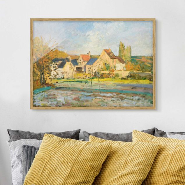 Cuadros Impresionismo Camille Pissarro - Landscape Near Pontoise