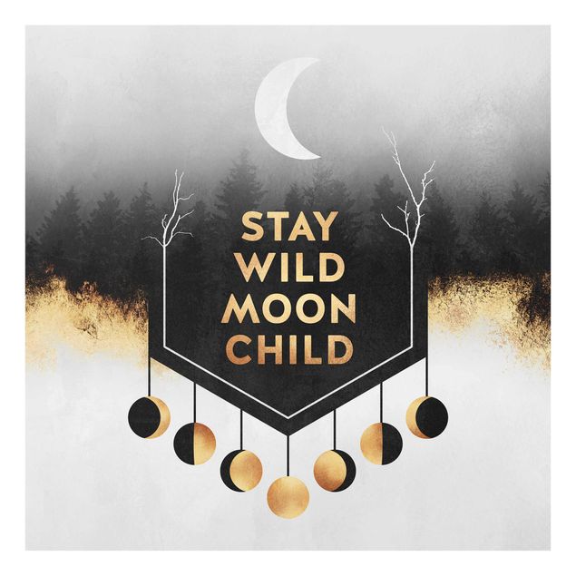 Reproducciónes de cuadros Stay Wild Moon Child
