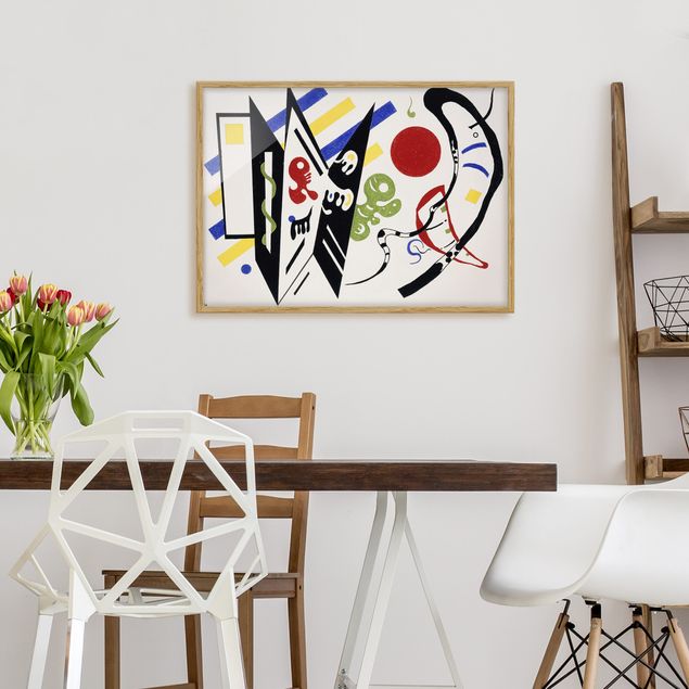 Pósters enmarcados de cuadros famosos Wassily Kandinsky - Reciproque
