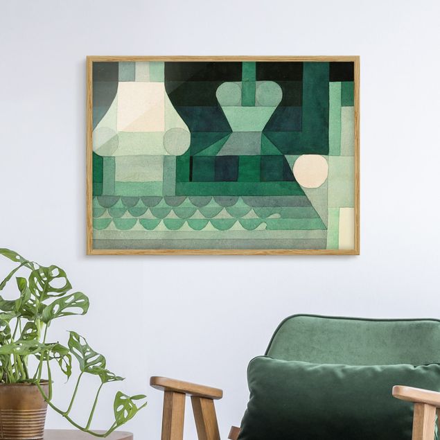 Pósters enmarcados de cuadros famosos Paul Klee - Locks
