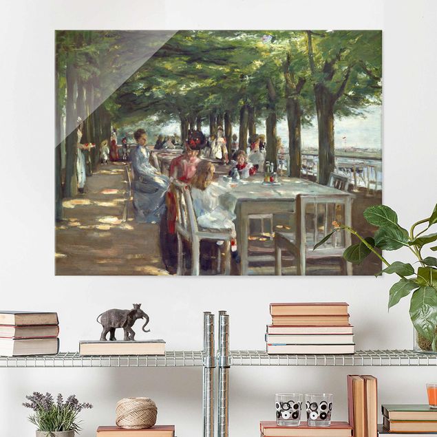 Cuadros famosos Max Liebermann - The Restaurant Terrace Jacob