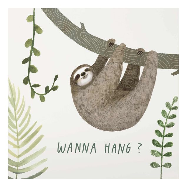 Cuadros decorativos Sloth Sayings - Hang