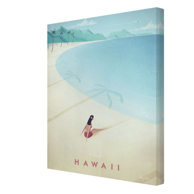 Cuadros marinos Travel Poster - Hawaii