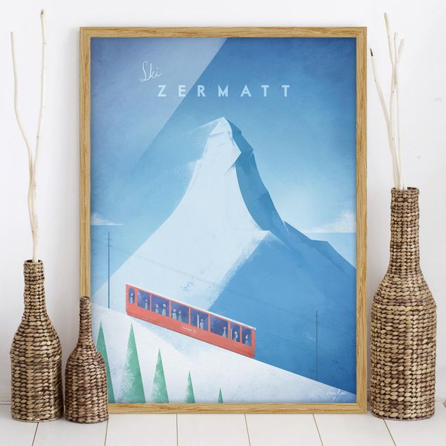 Decoración en la cocina Travel Poster - Zermatt