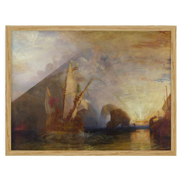 Láminas cuadros famosos William Turner - Ulysses