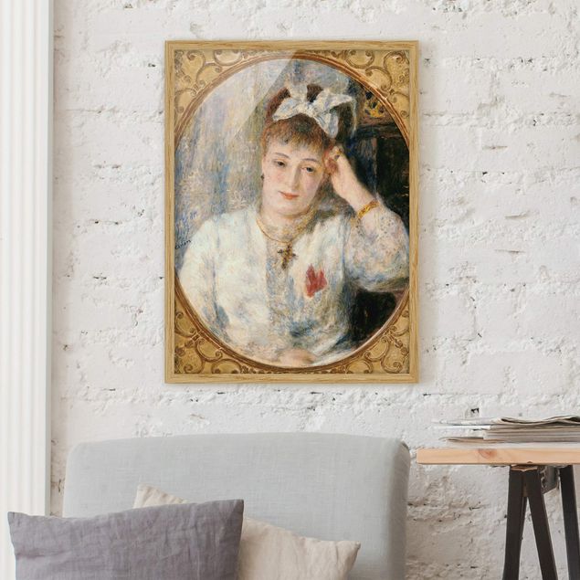 Cuadro del Impresionismo Auguste Renoir - Portrait of Marie Murer