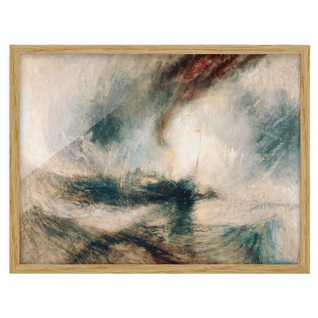 Reproducciones de cuadros William Turner - Snow Storm - Steam-Boat Off A Harbour’S Mouth