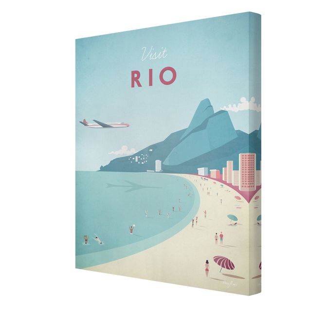 Cuadros ciudades Travel Poster - Rio De Janeiro