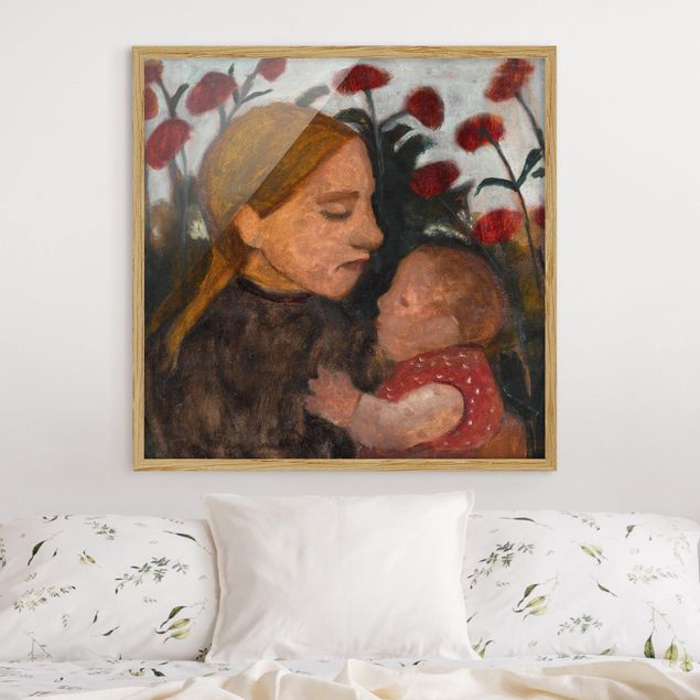 Cuadros de Expresionismo Paula Modersohn-Becker - Girl with Child