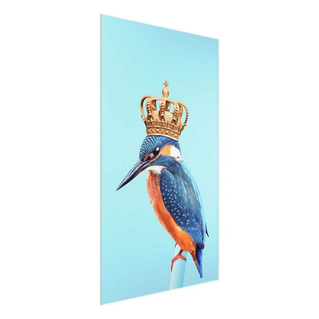 Cuadros famosos Kingfisher With Crown