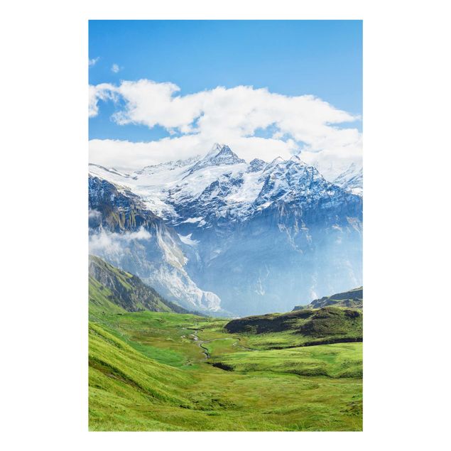 Cuadro con paisajes Swiss Alpine Panorama