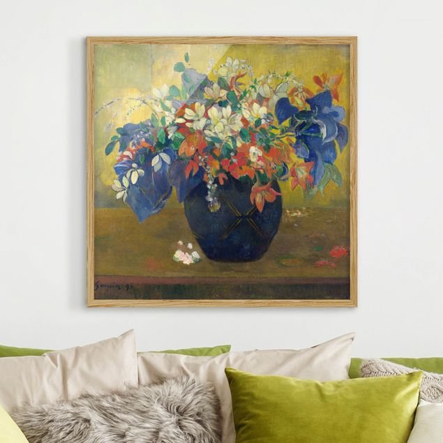 Decoración en la cocina Paul Gauguin - Flowers in a Vase