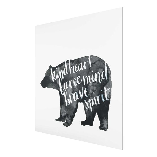 Cuadros modernos Animals With Wisdom - Bear