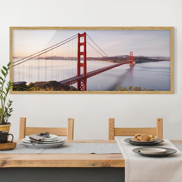 Cuadros decorativos modernos Golden Gate Bridge In San Francisco