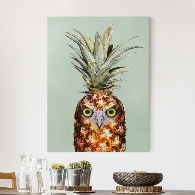 Decoración cocina Pineapple With Owl