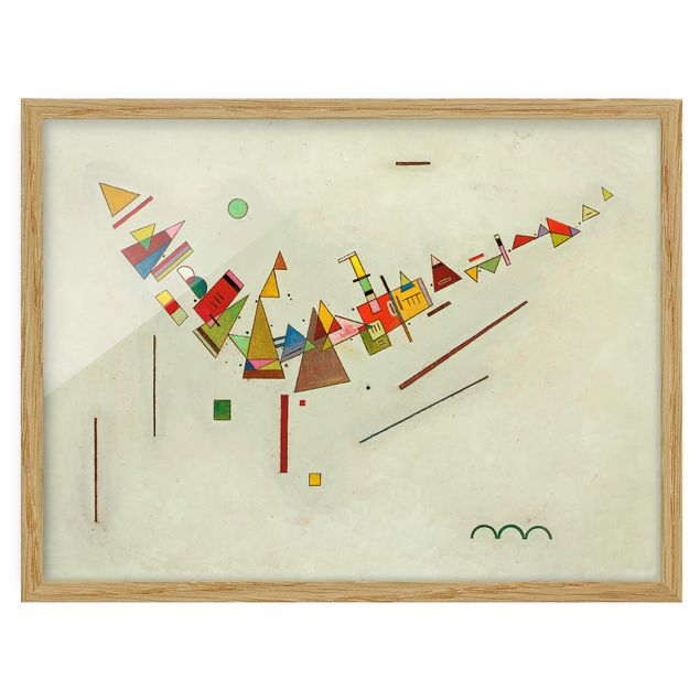 Cuadros famosos Wassily Kandinsky - Angular Swing