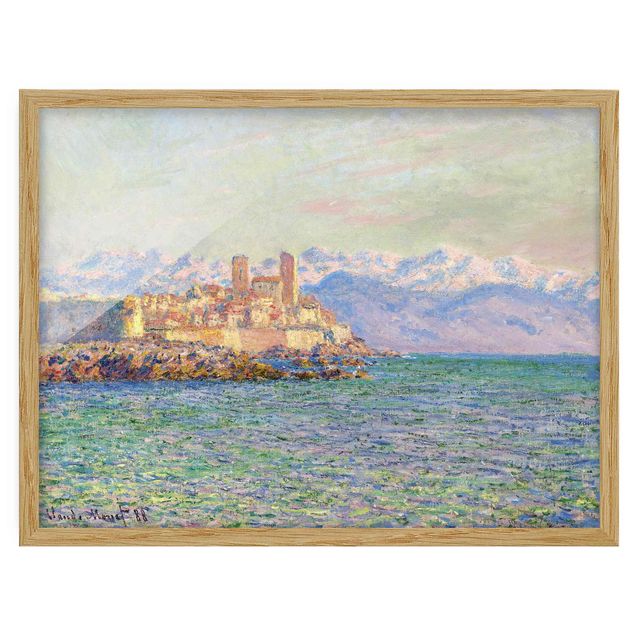 Láminas cuadros famosos Claude Monet - Antibes, Le Fort