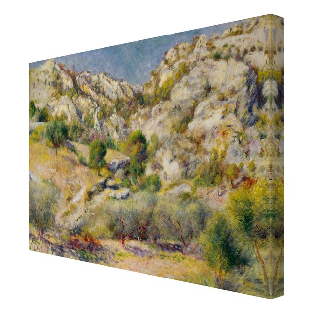 Cuadros montañas Auguste Renoir - Rock At Estaque