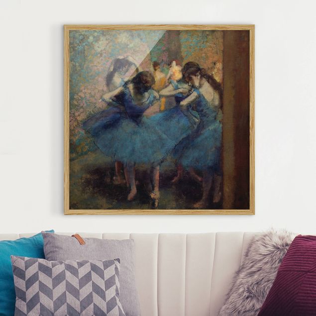 Decoración en la cocina Edgar Degas - Blue Dancers