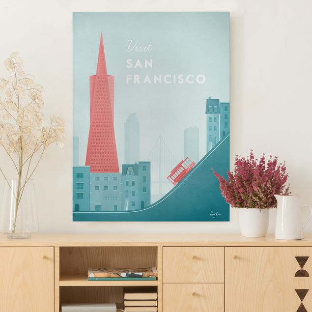 Decoración de cocinas Travel Poster - San Francisco