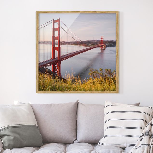 Cuadros decorativos modernos Golden Gate Bridge In San Francisco