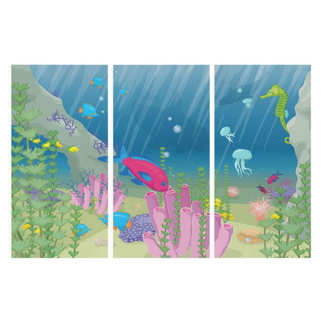 Cuadros infantiles animales No.RY25 Underwater World