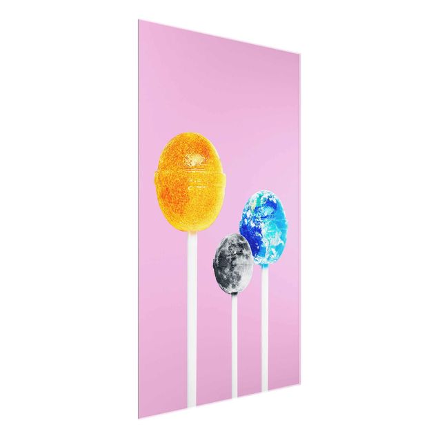 Cuadros modernos y elegantes Lollipops With Planets
