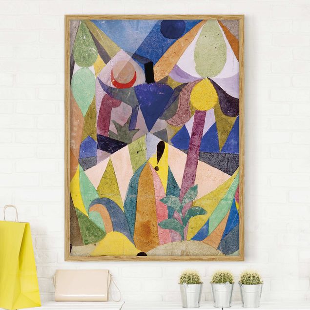 Decoración de cocinas Paul Klee - Mild tropical Landscape