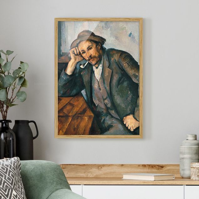 Cuadros impresionistas Paul Cézanne - The Pipe Smoker