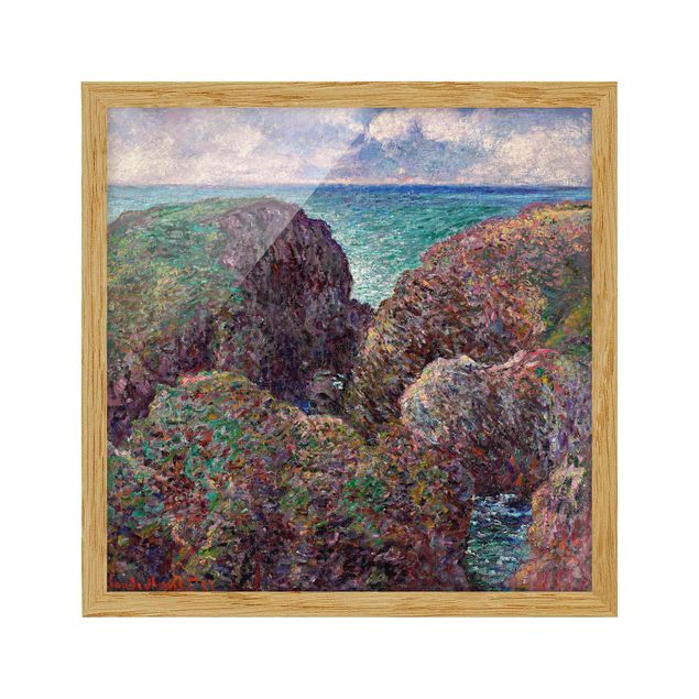 Reproducciones de cuadros Claude Monet - Group of Rocks at Port-Goulphar