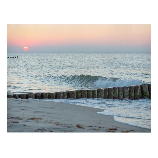 Cuadros con mar Sunset At The Beach