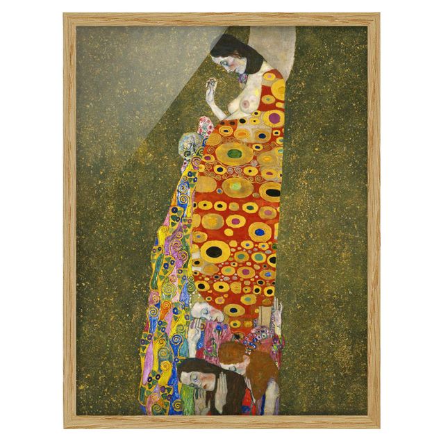 Reproducciones de cuadros Gustav Klimt - Hope II