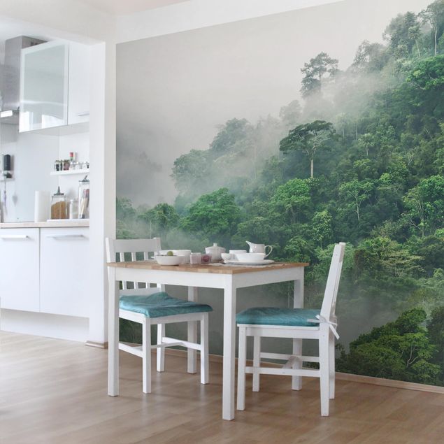 Papel pintado moderno Jungle In The Fog