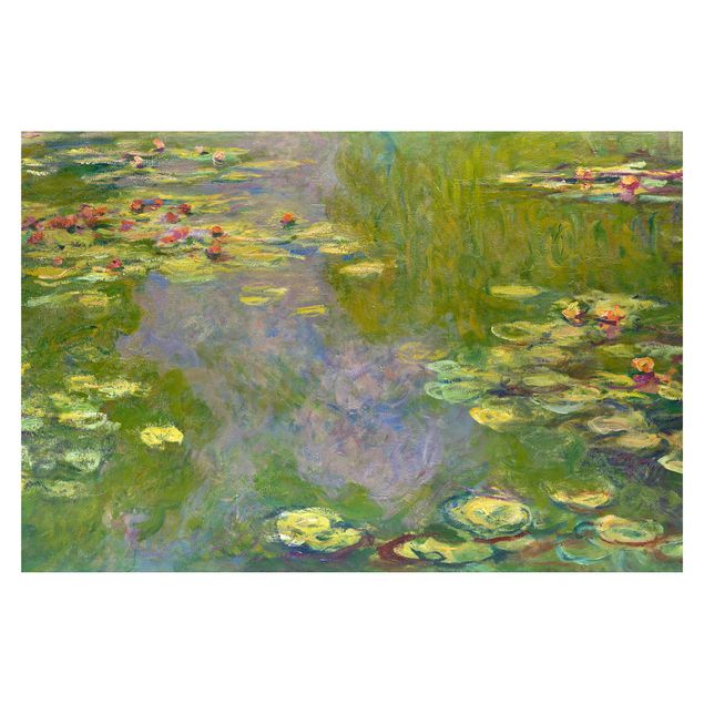 Papel pared flores Claude Monet - Green Waterlilies