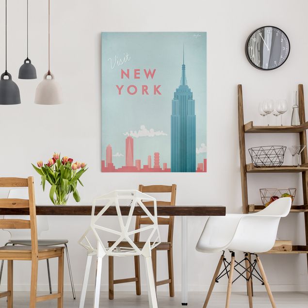 Cuadros de Nueva York Travel Poster - New York