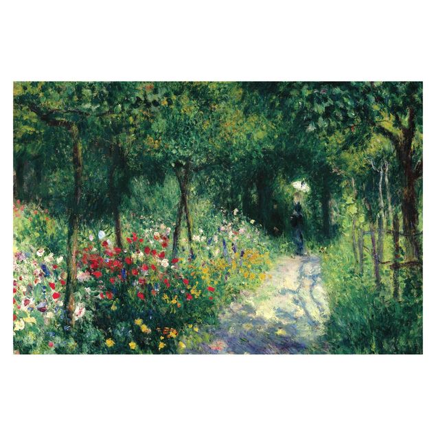 Papel pared paisaje Auguste Renoir - Women In A Garden