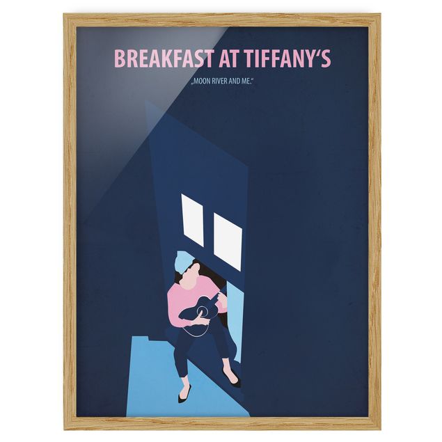 Cuadros retratos Film Posters Breakfast At Tiffany's