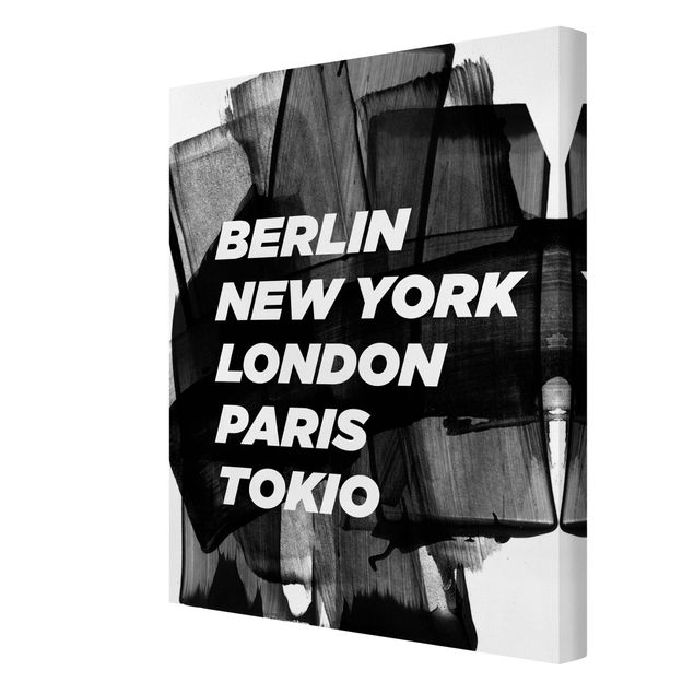 Lienzos ciudades del mundo Berlin New York London