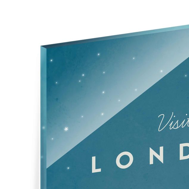 Cuadros azules Travel Poster - London