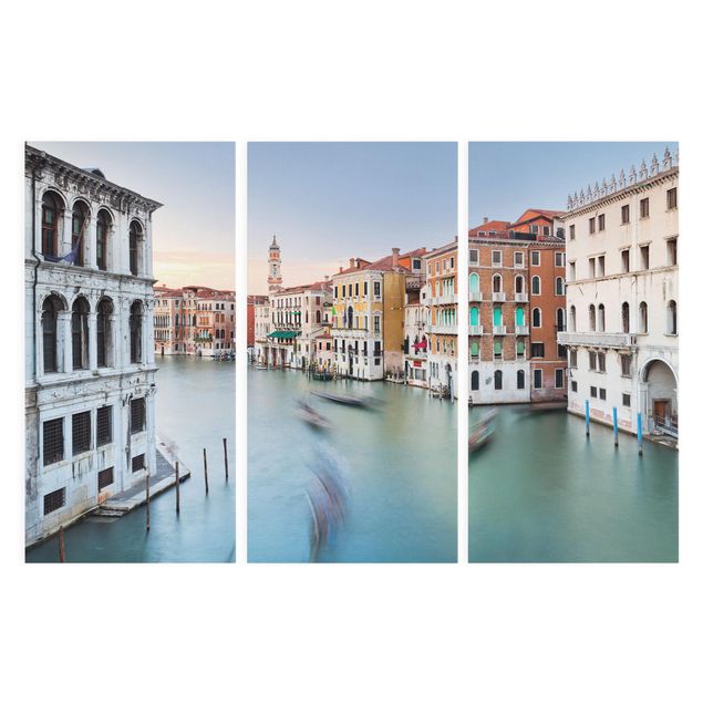 Cuadros modernos y elegantes Grand Canal View From The Rialto Bridge Venice