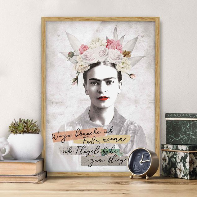 Decoración cocina Frida Kahlo - A quote