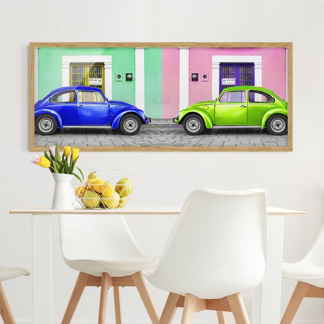 Pósters enmarcados de cuadros famosos Coloured Beetles