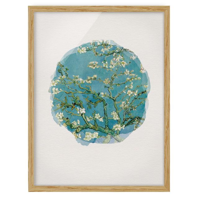 Cuadros puntillismo WaterColours - Vincent Van Gogh - Almond Blossom
