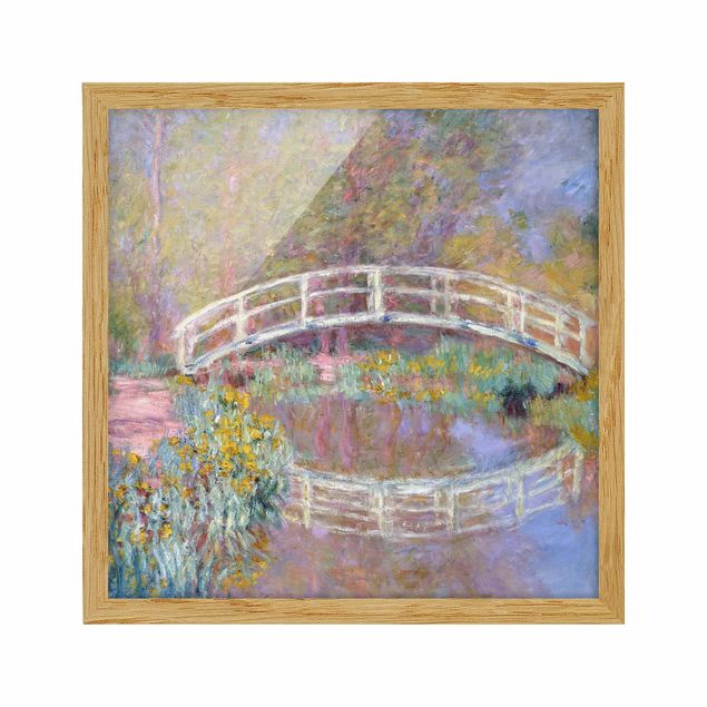 Cuadros famosos Claude Monet - Bridge Monet's Garden