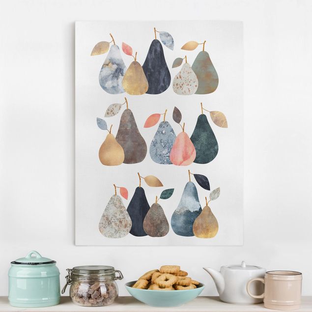 Cuadros decorativos Collage Golden Pears
