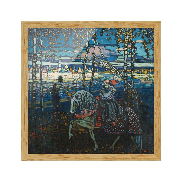 Reproducciones de cuadros Wassily Kandinsky - Riding Paar