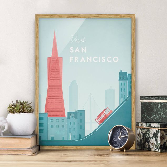 Decoración cocina Travel Poster - San Francisco