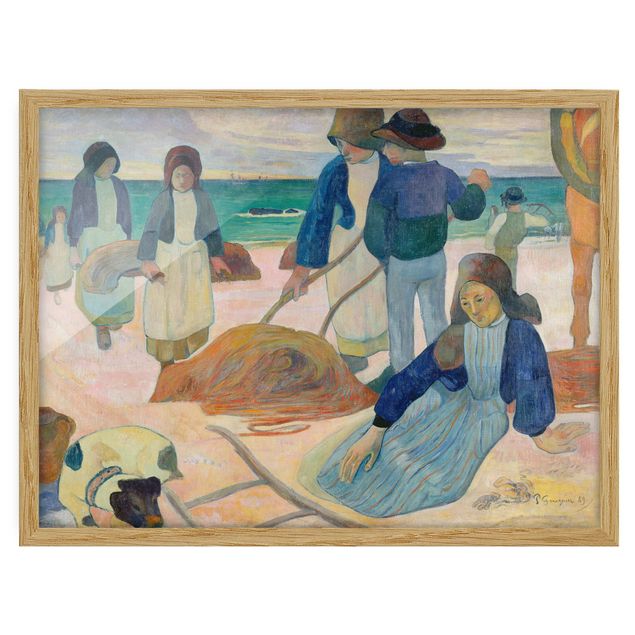 Cuadros famosos Paul Gauguin - The Kelp Gatherers (Ii)
