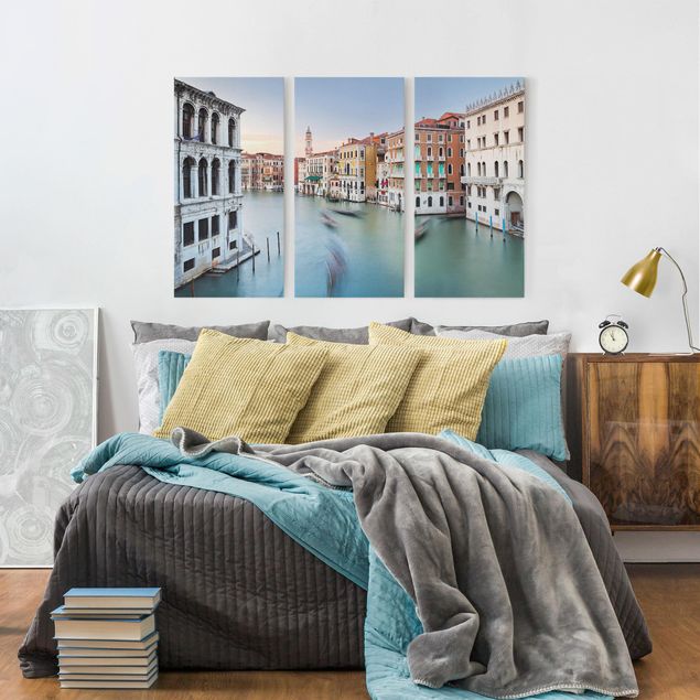 Lienzos ciudades del mundo Grand Canal View From The Rialto Bridge Venice